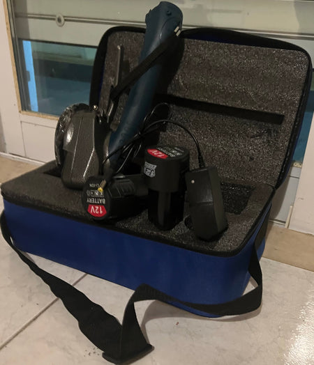 Máquina ladrilhadora com 2 Baterias incluídas