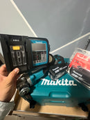 Kit 2 em 1,rebarbadora 125mm+aparafusadora Makita 3 baterias 6ah 18v +carregador brushless original com fatura✅Oferta Mala Makita🎁