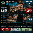 Bateria Makita 6ah 18v BL1860B Lítio-ion