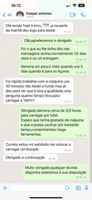 Máquina ladrilhadora com 2 Baterias incluídas