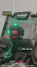 Laser Milwaukee 16 linhas